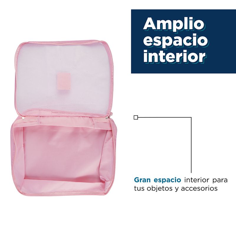 Organizador-de-Viaje-Minigo-3-0-de-Ropa-3-Pzas-Rosa-4-18015