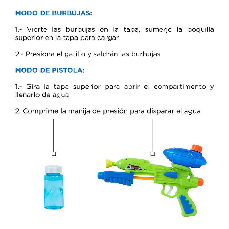 Comprar Pistola De Agua Verde