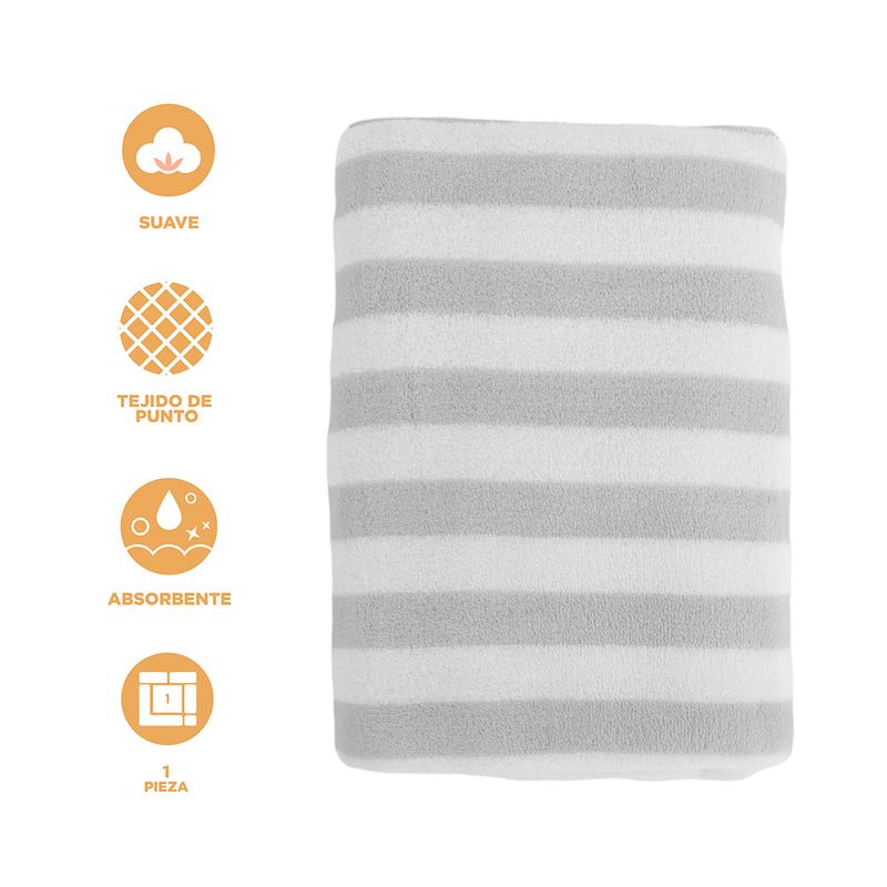 Toalla-de-Ba-o-Polar-Rayada-Miniso-Gris-3-18065