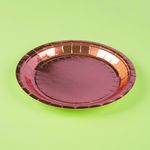 Platos-de-Papel-de-Oro-Rosa-6-Pzas-Articulos-de-Fiesta-Miniso-5-18208