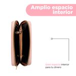 Cartera-para-Mujer-Corta-Dise-o-Corazon-de-Cuadros-Miniso-Rosa-4-18136