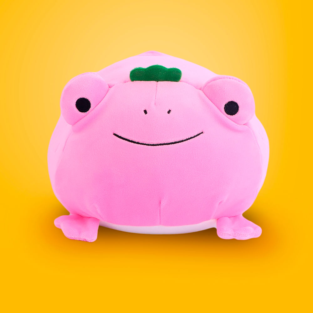 Peluche Rana Rosa Mini Family - Miniso