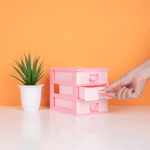 Organizador-de-Plastico-Bicolor-con-3-Cajones-Rosa-7-18471