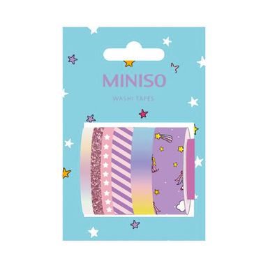 Set de Cinta Adhesiva 6 Rollos Serie Unicorn