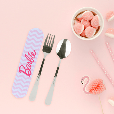 Juego de Cubiertos Rosa Colección Barbie