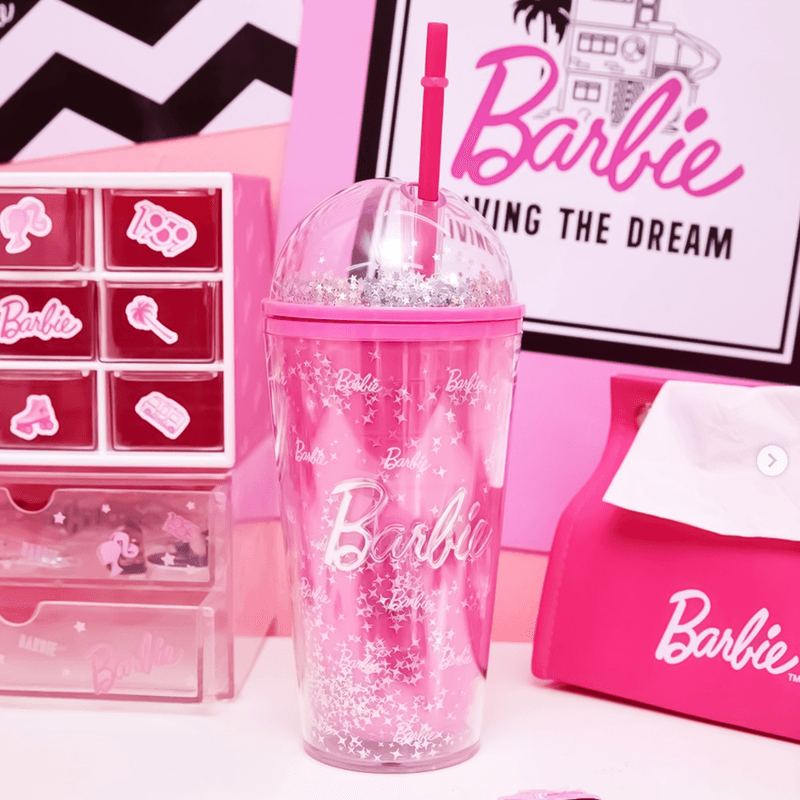 Vaso-de-Plastico-de-Pared-Doble-con-Pitillo-600-Ml-Colecci-n-Barbie-2-18673