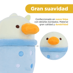 Peluche Pato Buceador Serie Milk Tea Miniso