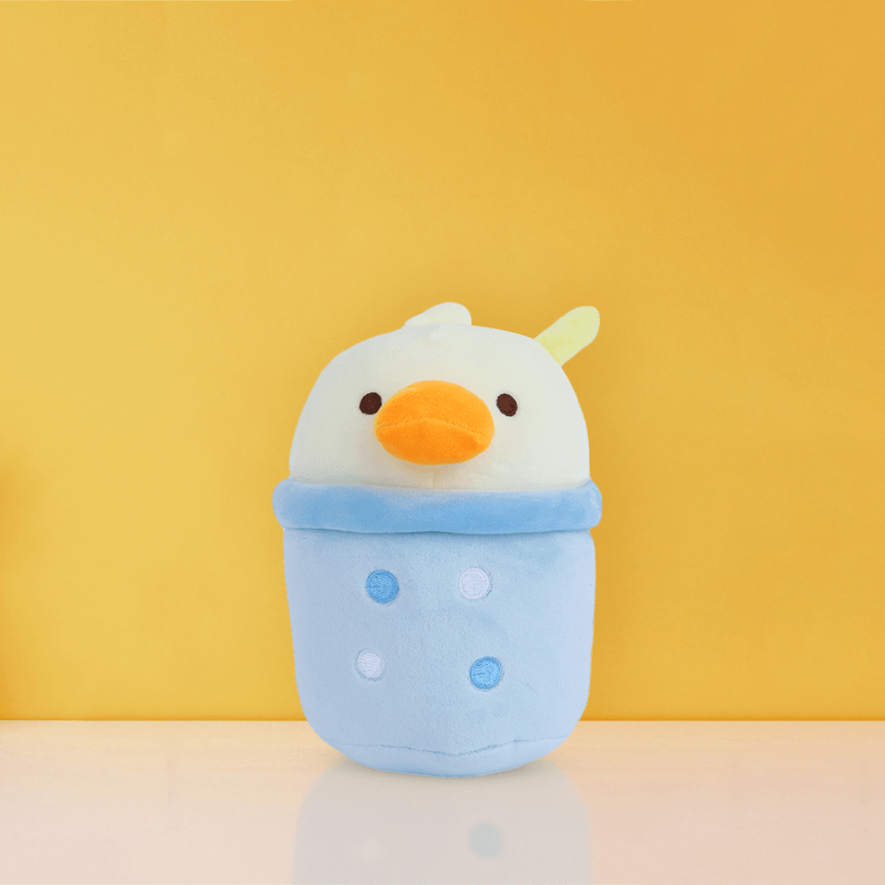 Peluche Pato Buceador Serie Milk Tea Miniso