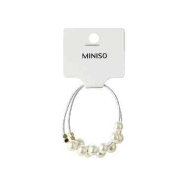 Moñas para Cabello de Metal Star y Moon Hollowed Blanco