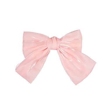Broche para Cabello con Moño Lustrous  Rosado