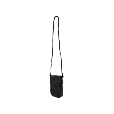 Mini Bolso Porta Celular con Solapa Miniso Negro