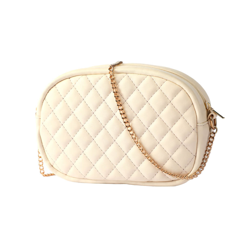 Bolso discount cadenas beige