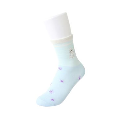 Medias Infantiles Disney Frozen 2.0 Azul 2 Pares Edad 7 a 9 Años