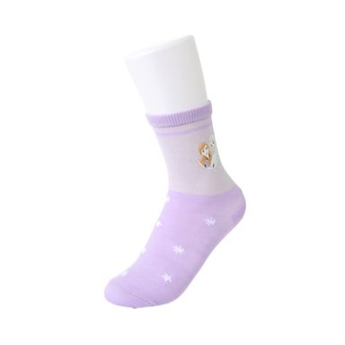 Medias Infantiles Disney Frozen 2.0 Lila 2 Pares Edad 7 a 9 Años