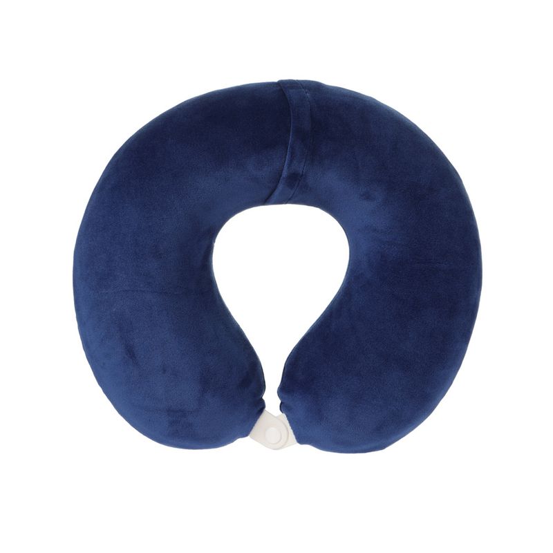 Almohada-de-Viaje-en-Forma-de-U-Color-Solido-Azul-Marino-3-19069