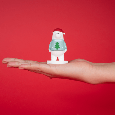 Figura Sueter Navideño Polar Colección Osos Escandalosos 4.0