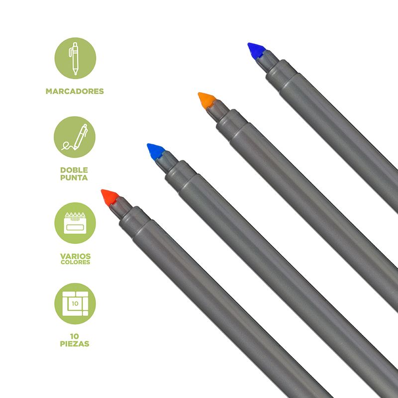 Marcadores-de-Doble-Punta-10-Colores-Serie-Miniso-3-19329