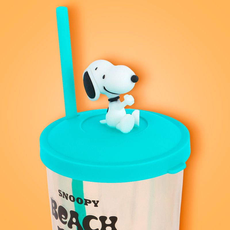 Vaso-de-Pl-stico-Colecci-n-Snoopy-Summer-Travel-con-Pitillo-550-Ml-Aguamarina-3-19352