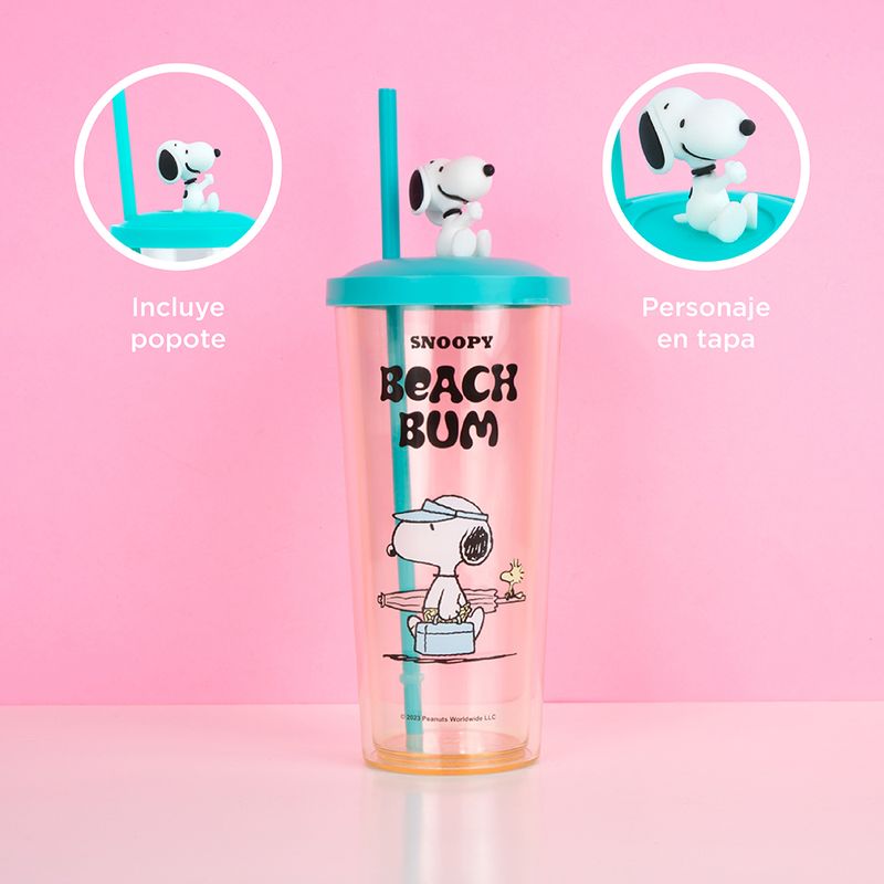 Vaso-de-Pl-stico-Colecci-n-Snoopy-Summer-Travel-con-Pitillo-550-Ml-Aguamarina-6-19352