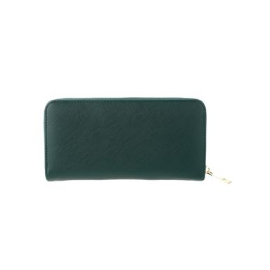 Billetera para Mujer Miniso Textura Tejido Cruzado Verde