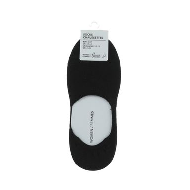 Medias Antiderrapante para Mujer 3 Pares Negro