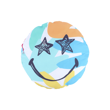 Cojín Redondo Star Eye Smiley World