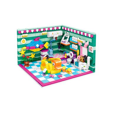 Bloques de Construcción Casa Baño 690 Pzas Serie Minicity Miniso