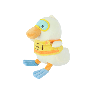 Peluche Pato con Traje de Buceo Miniso