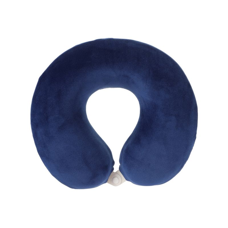 Almohada-de-Viaje-en-Forma-de-U-Color-Solido-Azul-Marino-1-19069