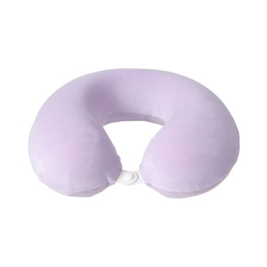 Almohada de Viaje en Forma de U de Color Lila