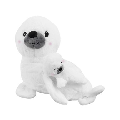Peluche de León Marino Padre e Hijos Material Ecologico Serie Miniso
