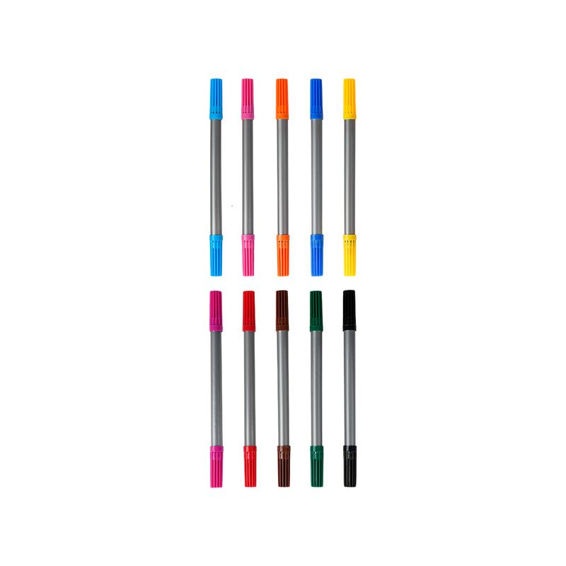 Marcadores-de-Doble-Punta-10-Colores-Serie-Miniso-1-19329