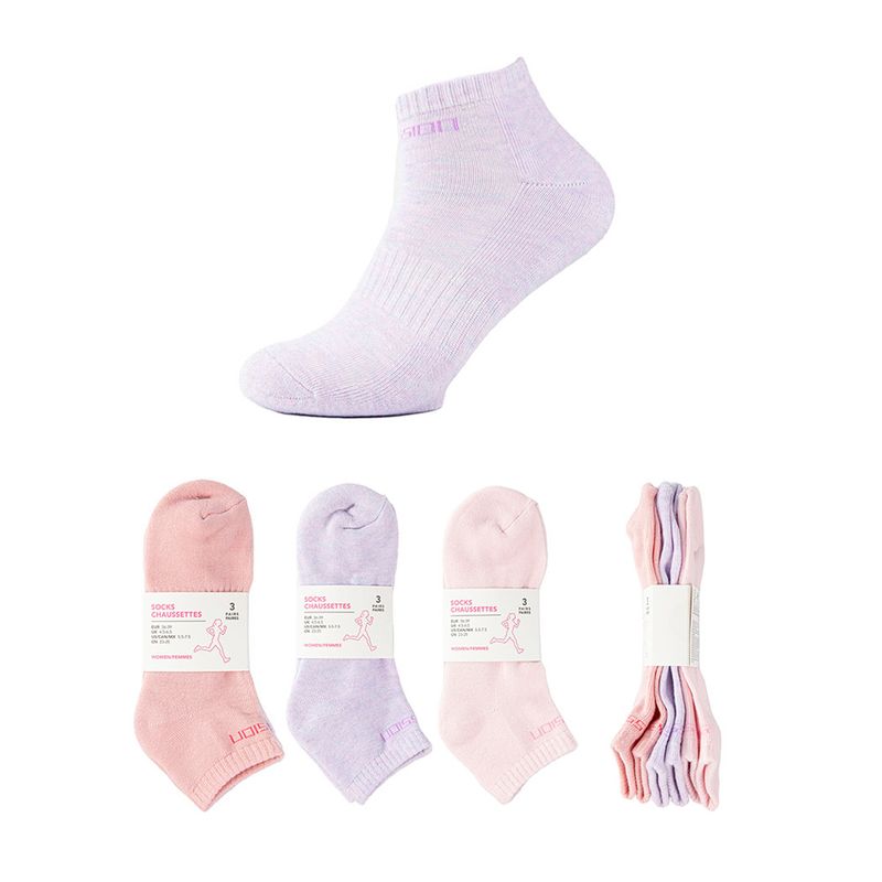 Medias-Deportivas-para-Mujer-Miniso-Rosa-Degradado-3-Pares-1-19651