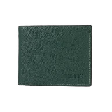 Billetera para Hombre Miniso Textura Tejido Cruzado Verde