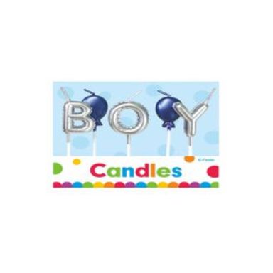 Velas Forma de Globo Boy Articulos Fiesta