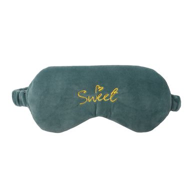 Antifaz para Dormir Bordado Sweet Verde