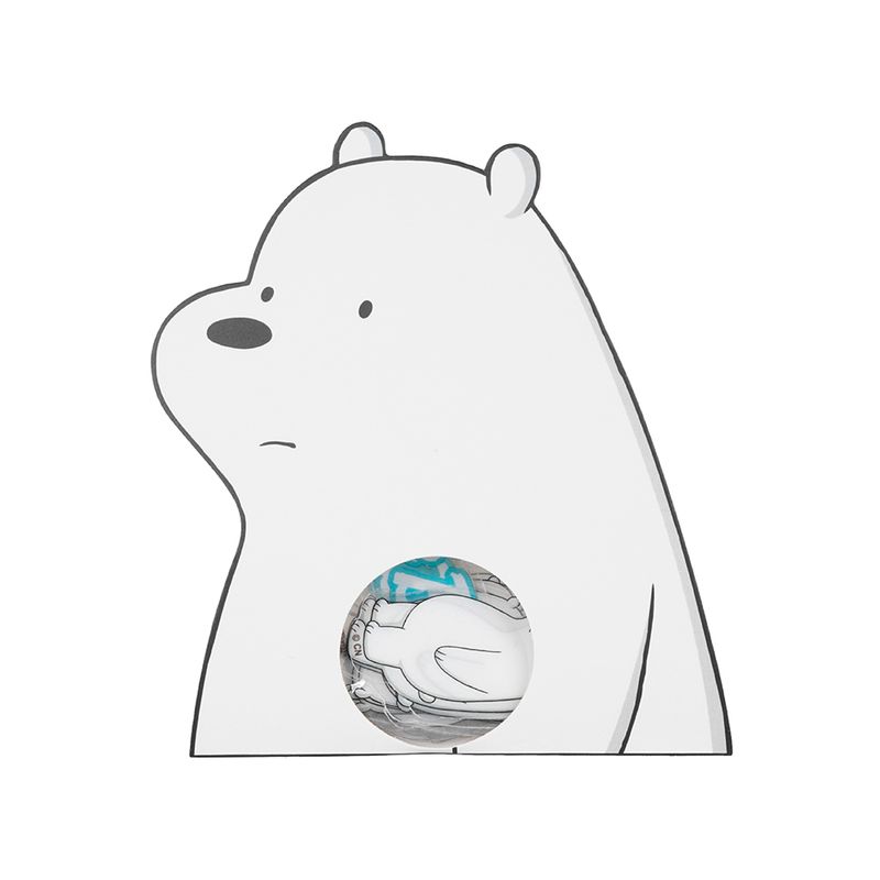 Stickers-Con-Forma-De-Personaje-Polar-Osos-Escandalosos