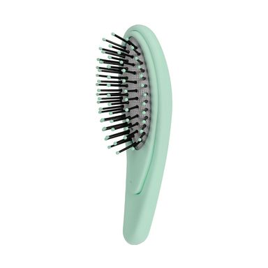 Cepillo Para Cabello Portátil, Mediano, Verde