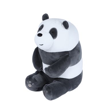 Peluche Panda Sentado Osos Escandaloso Mediano  Blanco