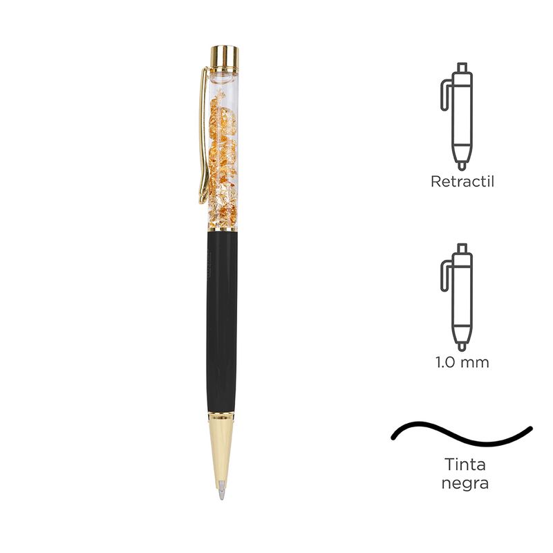 Boligrafo-Elegante-1.0Mm-Tinta-Negra-Negro