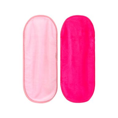 Toallas desmaquillantes comprimidas x2 piezas, Pequeñas, Rosadas