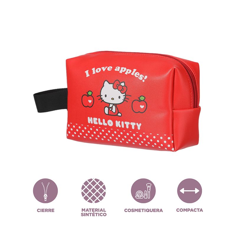 Cosmetiquera-Rectangular-Sanrio-Hello-Kitty-Serie-Manzanas-3-19679