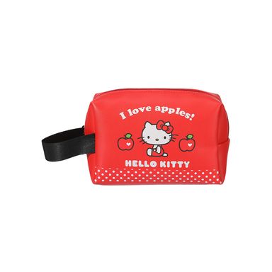 Cosmetiquera Rectangular Sanrio Hello Kitty Serie Manzanas