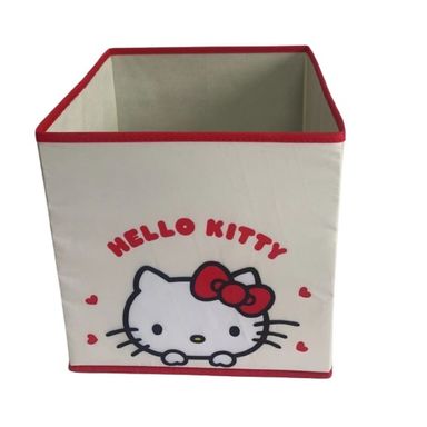 Cubo de Almacenamiento de Tela de la Colección Hello Kitty Apple Sanrio