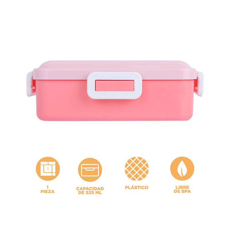 Contenedor-para-Alimentos-con-Cuatro-Hebillas-My-Melody-525Ml-Sanrio-4-19732