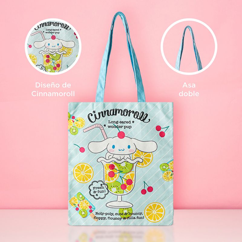 Bolsa-de-Compras-de-Tela-Cinnamoroll-Sanrio-Azul-5-19887