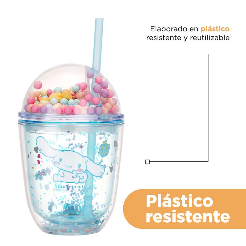 Vaso-Plastico-Portatil-con-Pitillo-435-Ml-Sanrio-Azul-7-19885