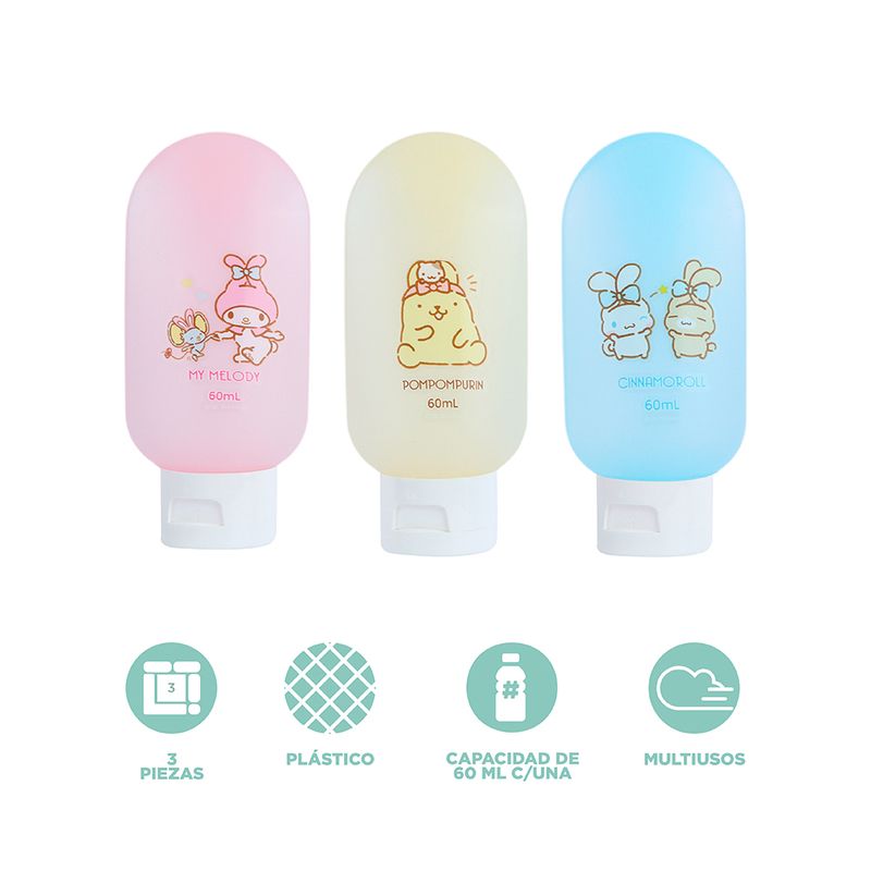 Set-de-Botellas-de-Viaje-de-Ducha-3-Uds-Sanrio-4-19846