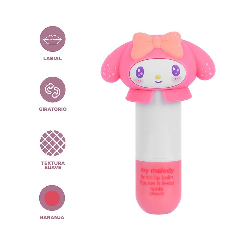 Balsamo-Labial-con-Color-My-Melody-Naranja-Sanrio-4-19839