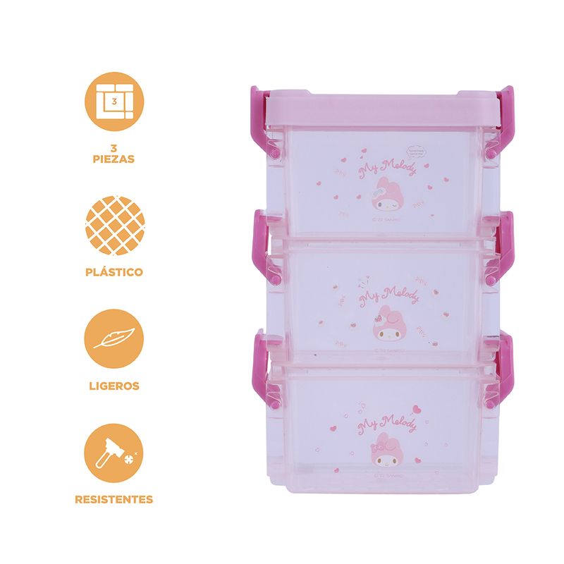 Organizador-Plastico-Tres-Capas-My-Melody-Sanrio-Rosa-3-19716
